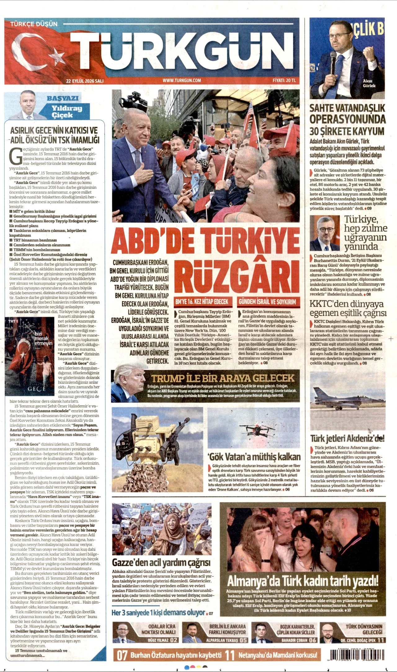 Türkgün Bugun