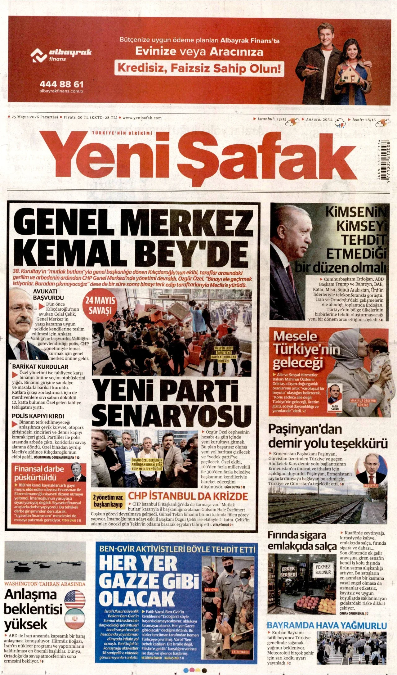 Yeni Şafak Bugun