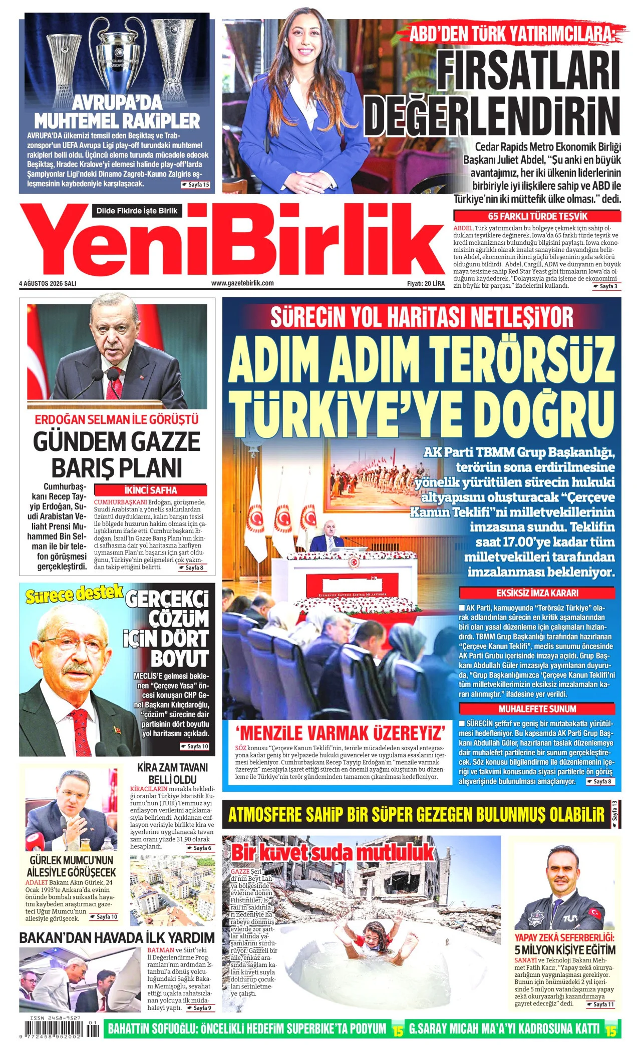 YeniBirlik Bugun