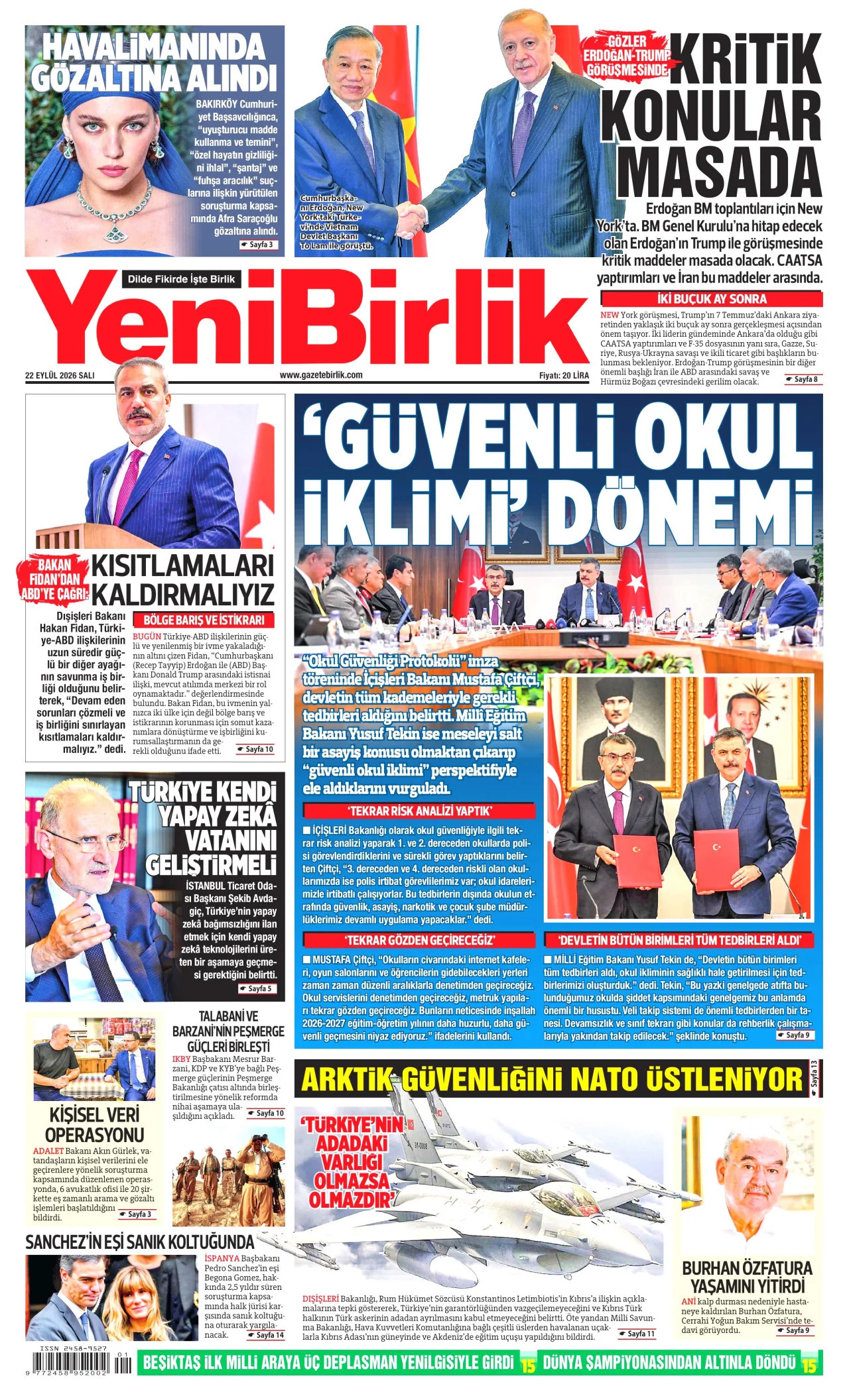 YeniBirlik Bugun