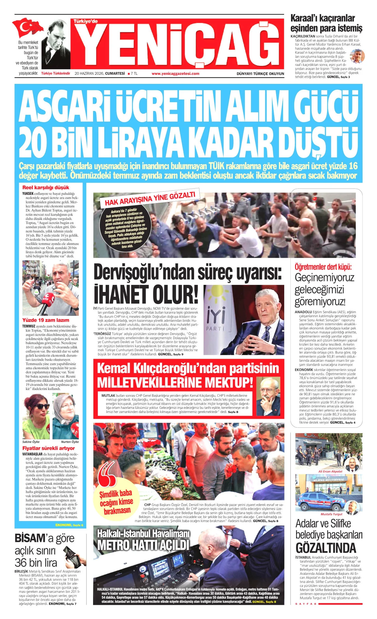 Yeniçağ Bugun