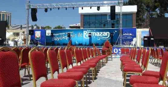 Şanlıurfa"da Erdoğan Hazırlığı