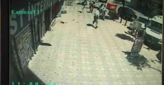 Zeytinburnu"ndaki Patlama Güvenlik Kamerasında