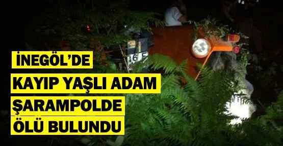 Şarampolde Ölü Bulundu