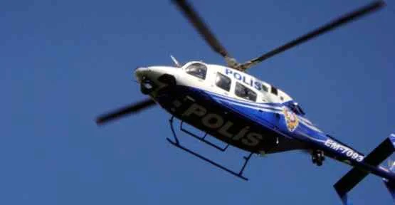 Trafikte Helikopter Destekli Bayram Denetimi