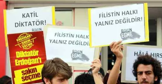 Yht Açılışında Eylem