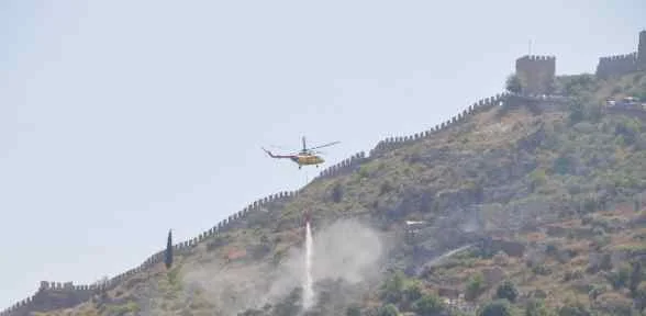 Tarihi Kalede 2 Günde 2 Yangın