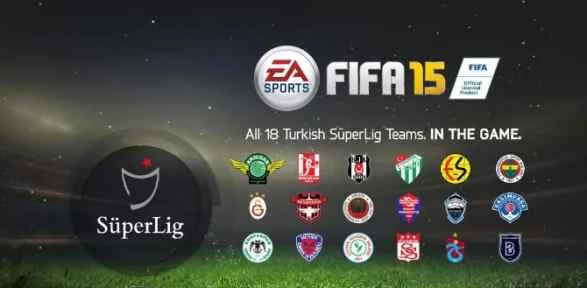 Süper Lig Fıfa 15‘te