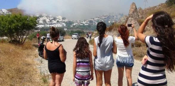 Bodrum Alevlere Teslim