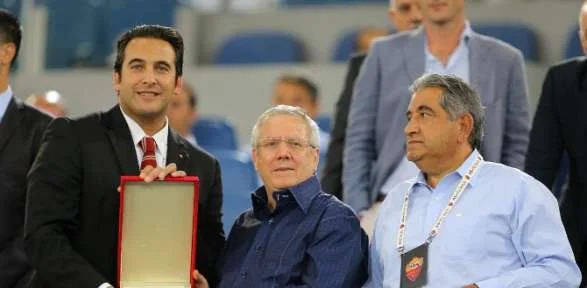 Roma’dan Yıldırım’a Plaket
