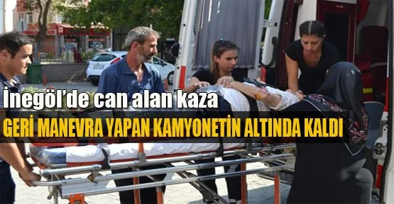 İnegöl'de can alan kaza