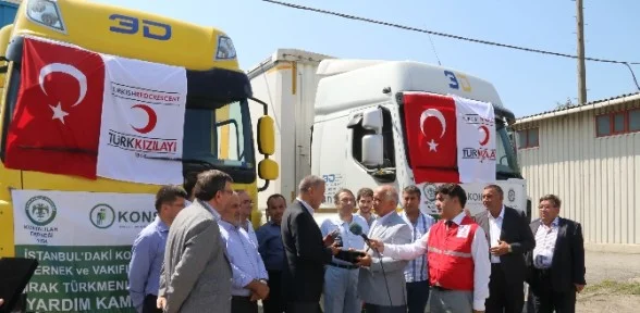Işid Mağdurlarına Yardımlar Sürüyor
