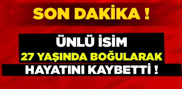 Buz kovasının mucidi boğuldu