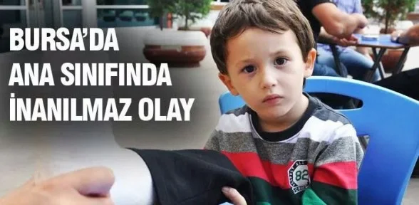 inegöl'de Üzerine Kalorifer Peteği Düşen Minik Öğrenci Yaralandı