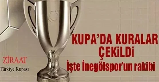 İşte inegölsporun rakibi