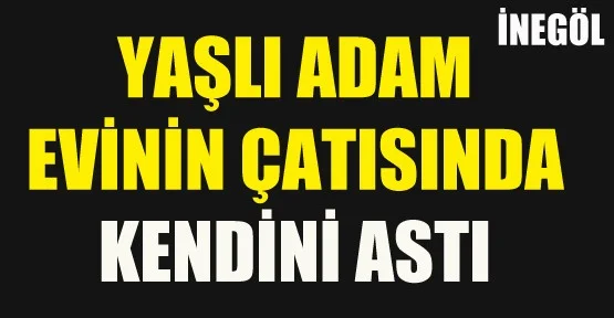 Yaşlı Adam İntihar Etti