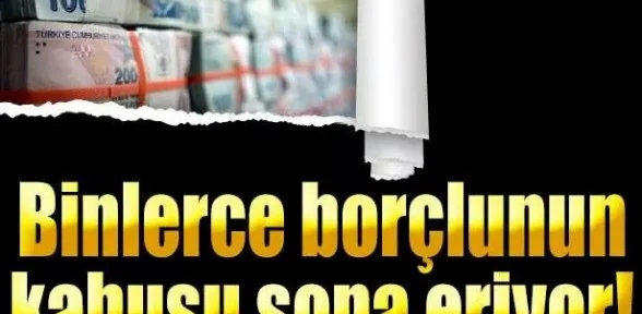 İcra kabusu sona eriyor