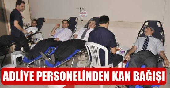 Kızılay'a Adliyeden 25 Ünite kan