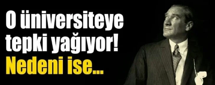 O Üniversitesi'ye tepki yağıyor