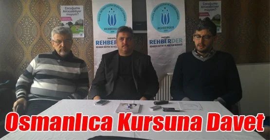 Osmanlıca Kursuna Davet