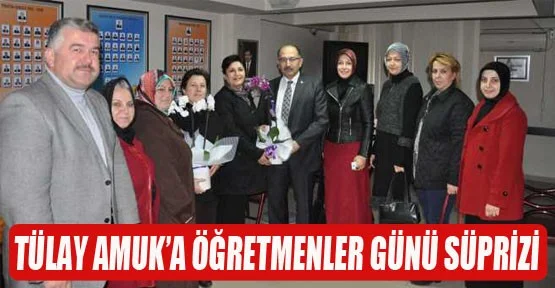 Tülay Amuk'a Öğretmenler Günü sürprizi