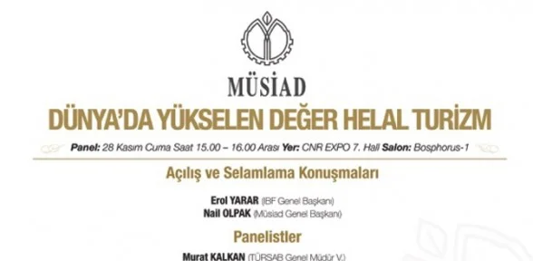 Türkiye’de Ilk Kez “helal Turizm” Konuşulacak
