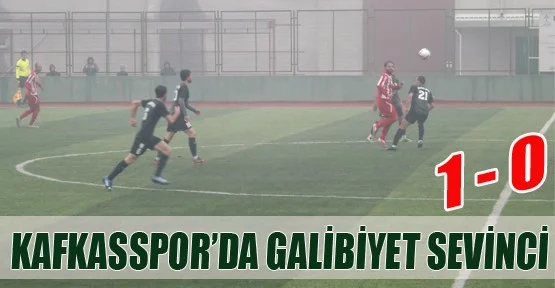 Kafkasspor'da Galibiyet Sevinci