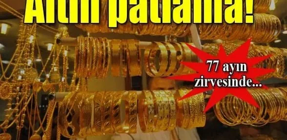 Altın ithalatı 77 ayın zirvesinde
