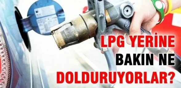 LPG yerine deodorant gazı