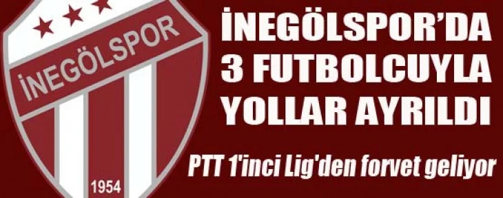 İşte İnegölspor'un transfer dosyası