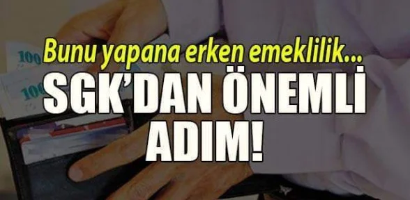 Evlat edinene erken emeklilik