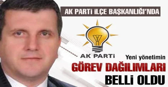AK Parti İnegöl'de görev dağılımı yapıldı