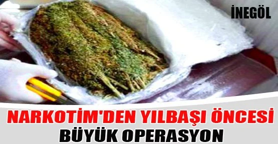 Narkotim'den Yılbaşı Öncesi Büyük Operasyon