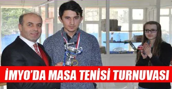 İMYO'da Masa Tenisi Heyecanı