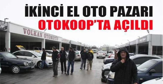 İkinci El Oto Pazarı Otokoop'ta