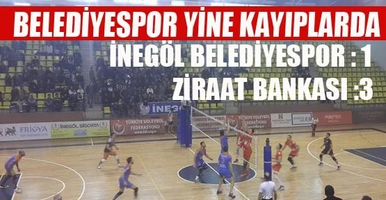 İnegöl Belediyespor-Ziraat Bankası: 1-3