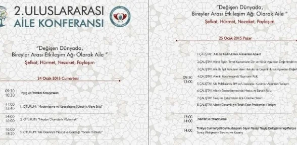 İslam Dünyasının En Büyük Aile Konferansı İstanbul’da