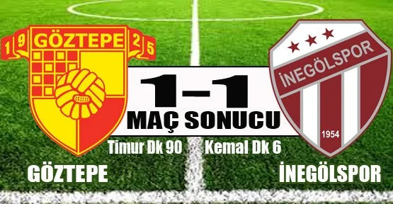 Göztepe 1-1 İnegölspor
