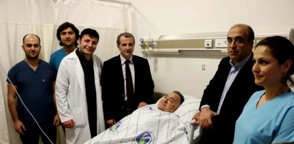 Robotik cerrahi müdahaleyle sağlığına kavuştu