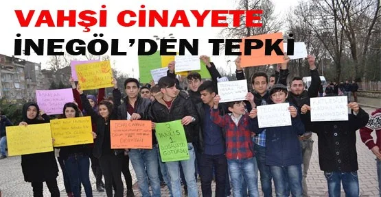 Özgecan Aslan Cinayetine İnegöl'den Tepki