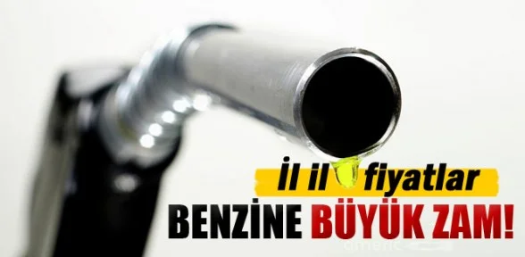 Benzin uçtu!