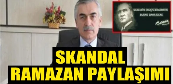 Sosyal medyayı sallayan 'Atatürk' ve 'oruç' mesajı