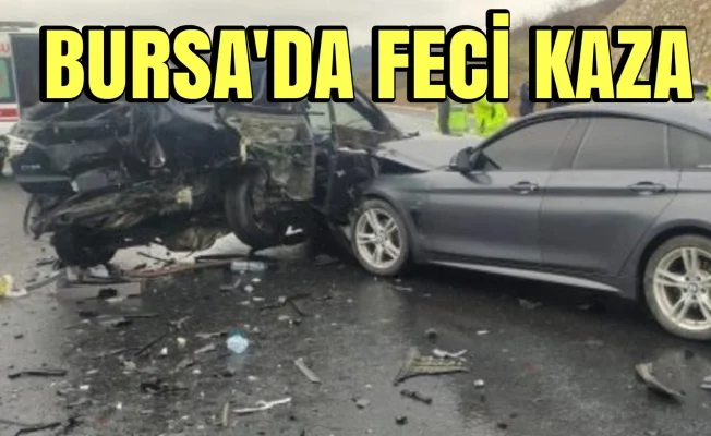 Bursa'da zincirleme kaza! 4 kişi hayatını kaybetti, 7 kişi yaralandı