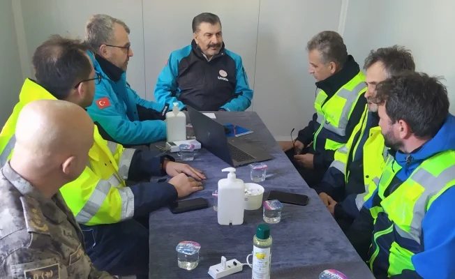 Hatay’daki Bursa ekibine Bakan morali