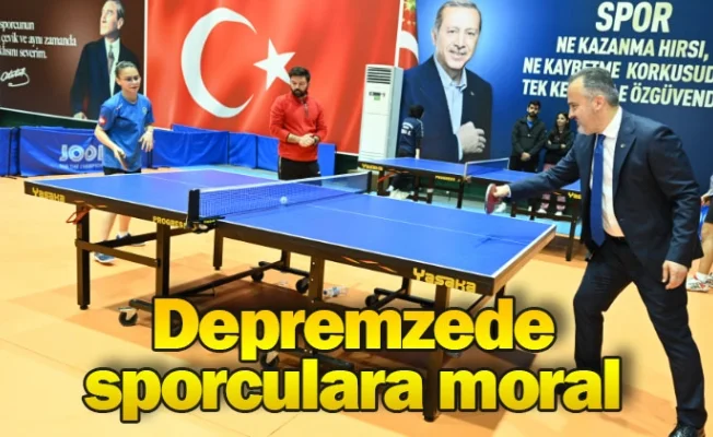Depremzede sporculara moral