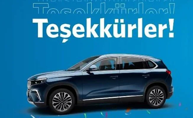 TOGG T10X modeli için ön sipariş başvuru sayısı 177 bin 467 oldu