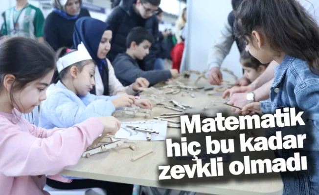 Matematik hiç bu kadar zevkli olmadı