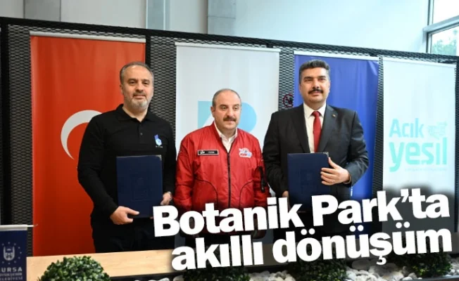Botanik Park’ta akıllı dönüşüm