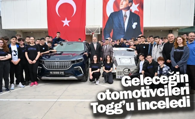 Geleceğin otomotivcileri Togg’u inceledi