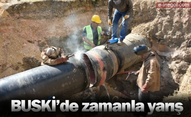 BUSKİ’de zamanla yarış